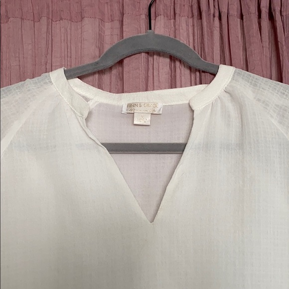 NWOT White Blouse - Picture 2 of 5